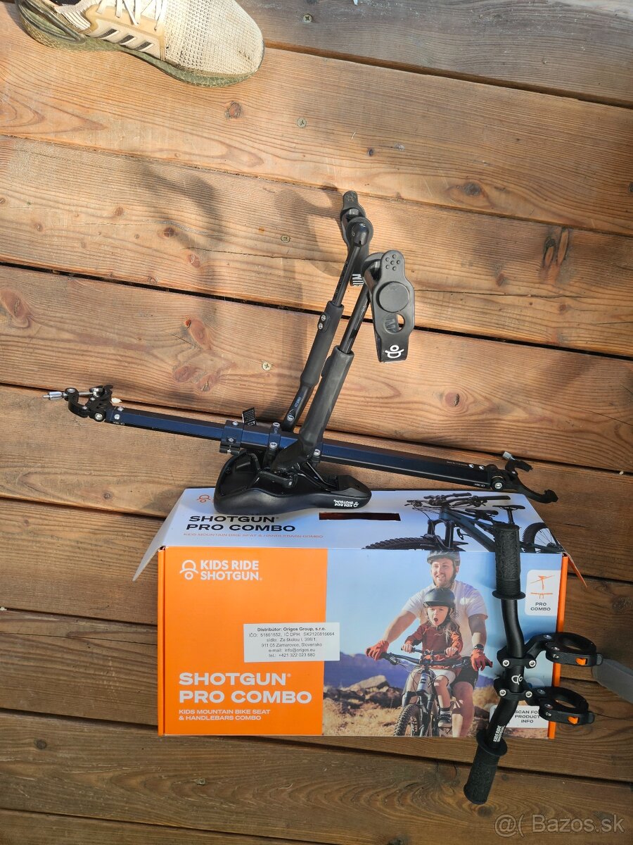 Shotgun Pro Combo detská sedačka + riadidlá - 4