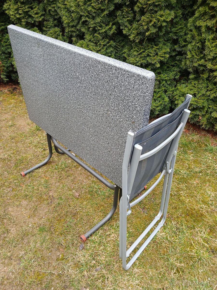 Záhradné balkónové terasové sedenie - 4