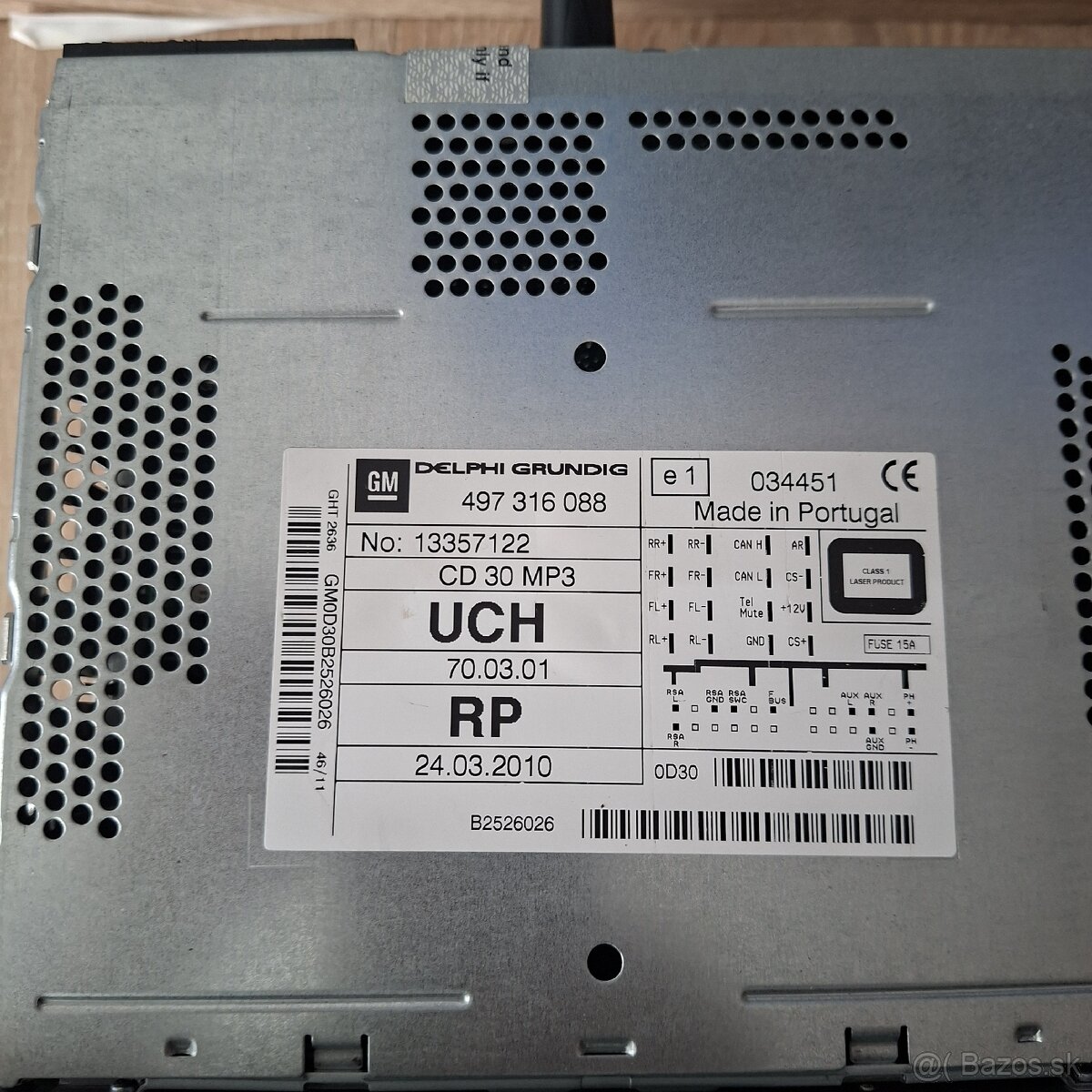 Radio Opel Astra h - 4