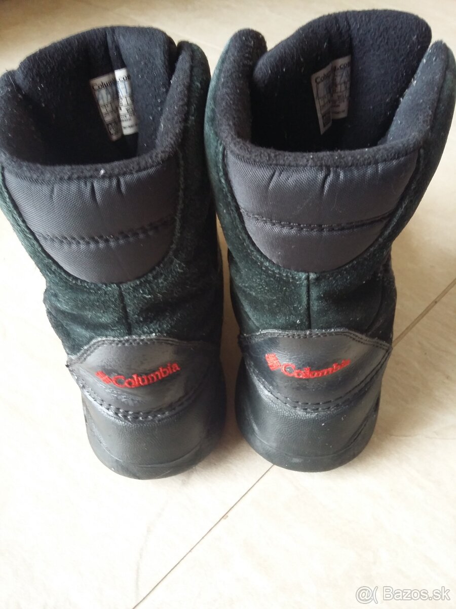 Predám ľahké čižmy zn.Columbia, nepremokavé, teplé veľ.32 - 4