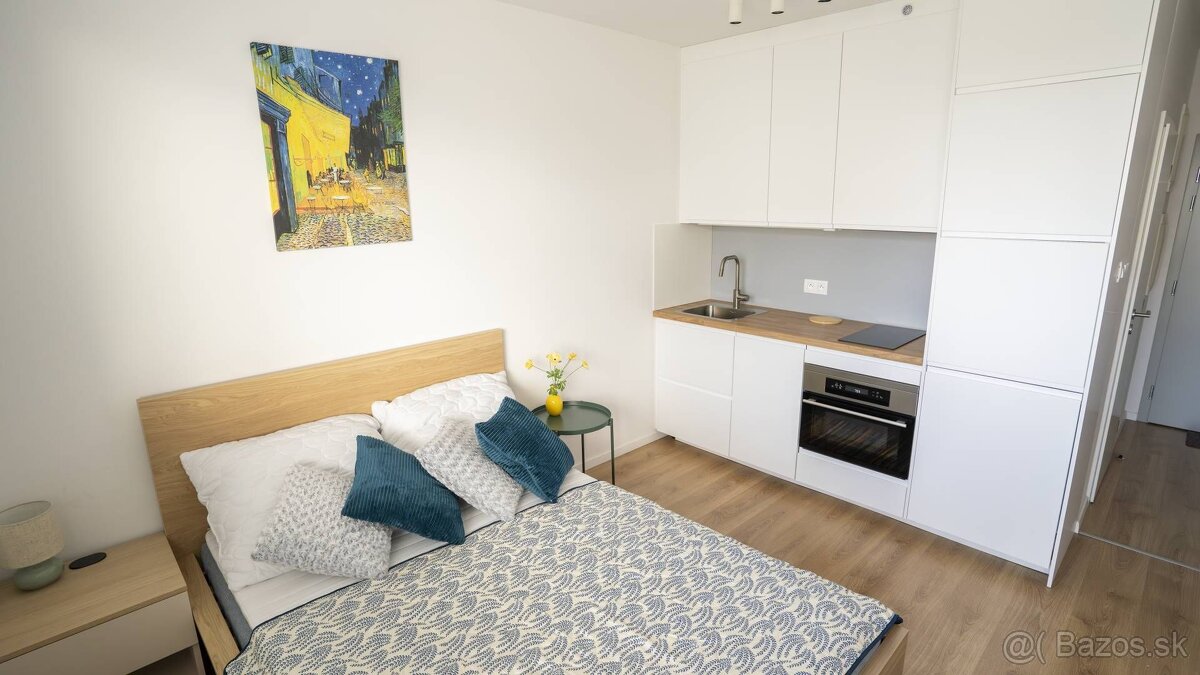 Prenájom útulnej, plne zariadenej garsónky v novostavbe v Br - 4