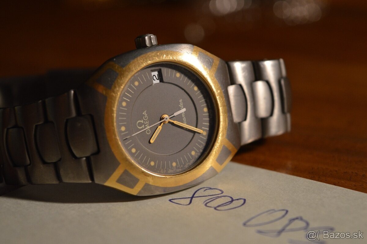Švajčiarske unisex OMEGA Seamaster Polaris titan/zlato - 4