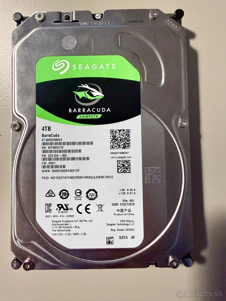 Predám pevne disky Seagate a Wester Digital - 4