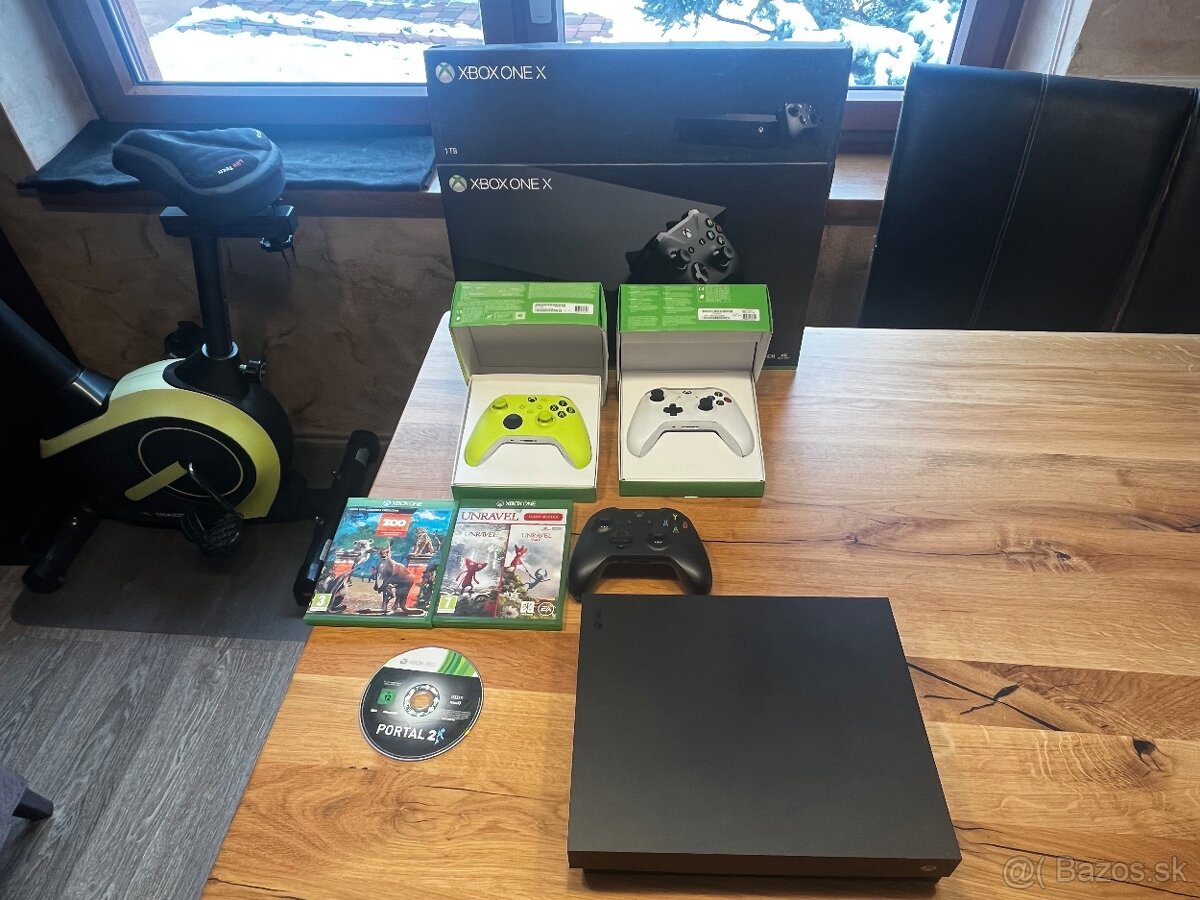 Xbox one series X + 3 ovladace + hry - 4
