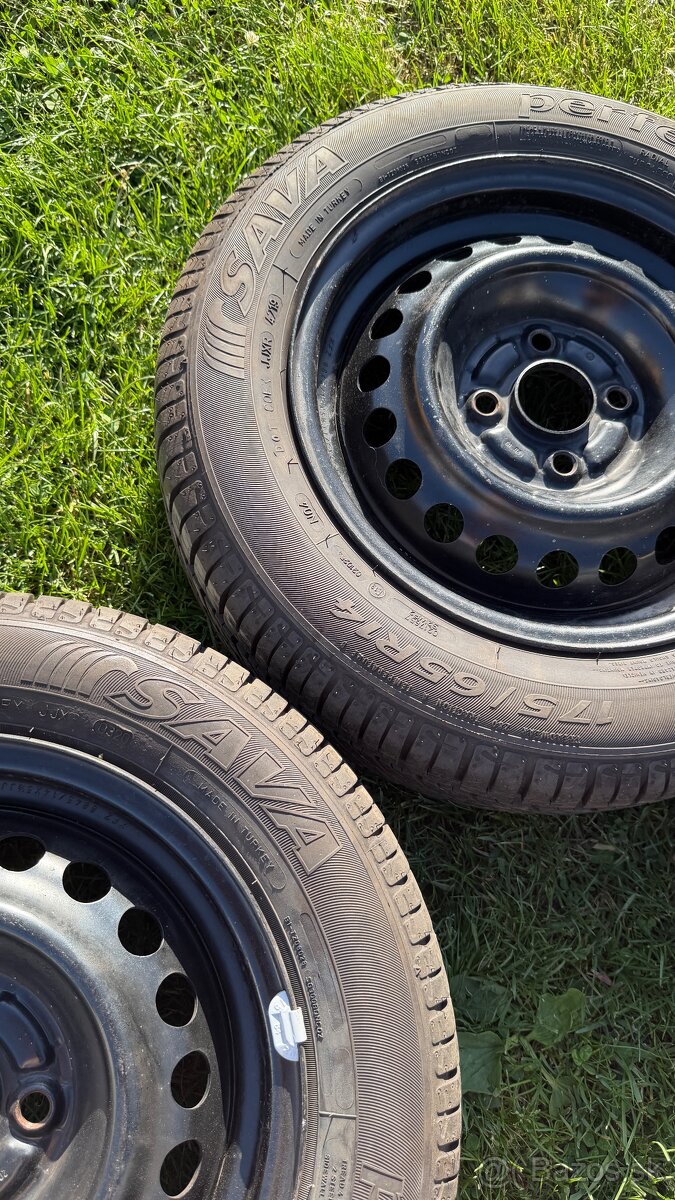Pneu 175/65 r14 + disky 4x100 - 4