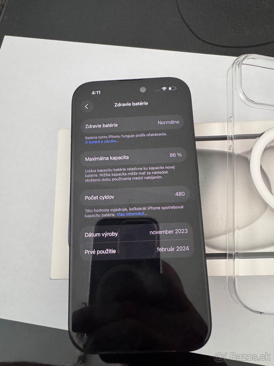 iPhone 15 128GB cierny - 4