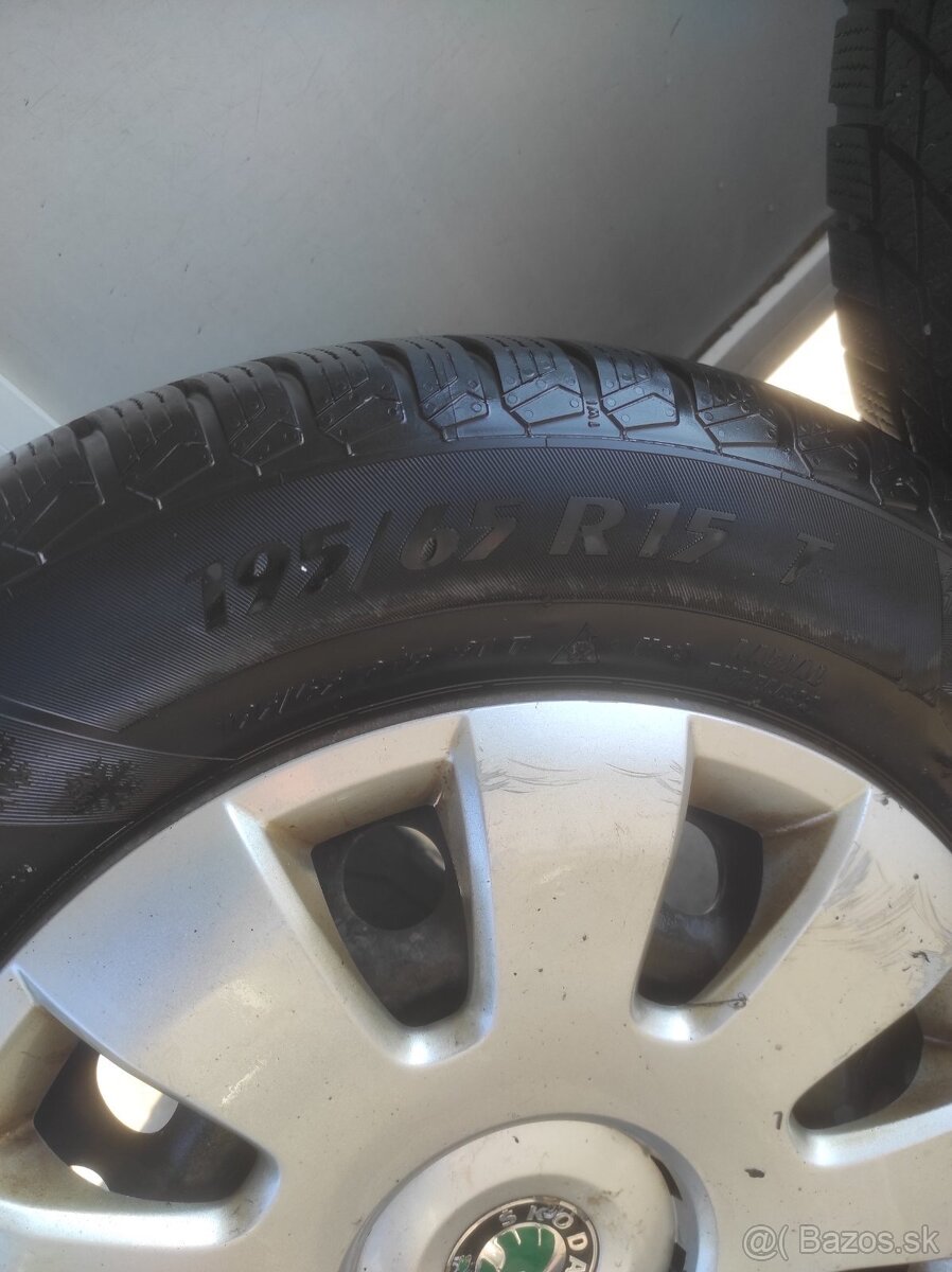 Zimné pneumatiky 195/65 r15 - 4