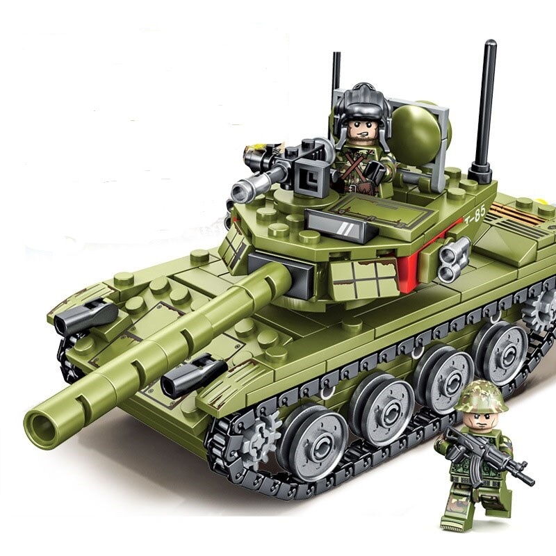 TANK 324 ks stavebnica+2 vojaci - 4