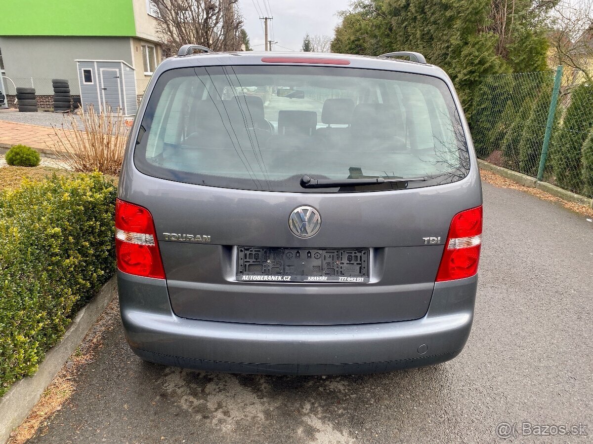 náhradné diely na: Vw Touran 1.9 Tdi 77kw, 2.0 Tdi 103kw, - 4