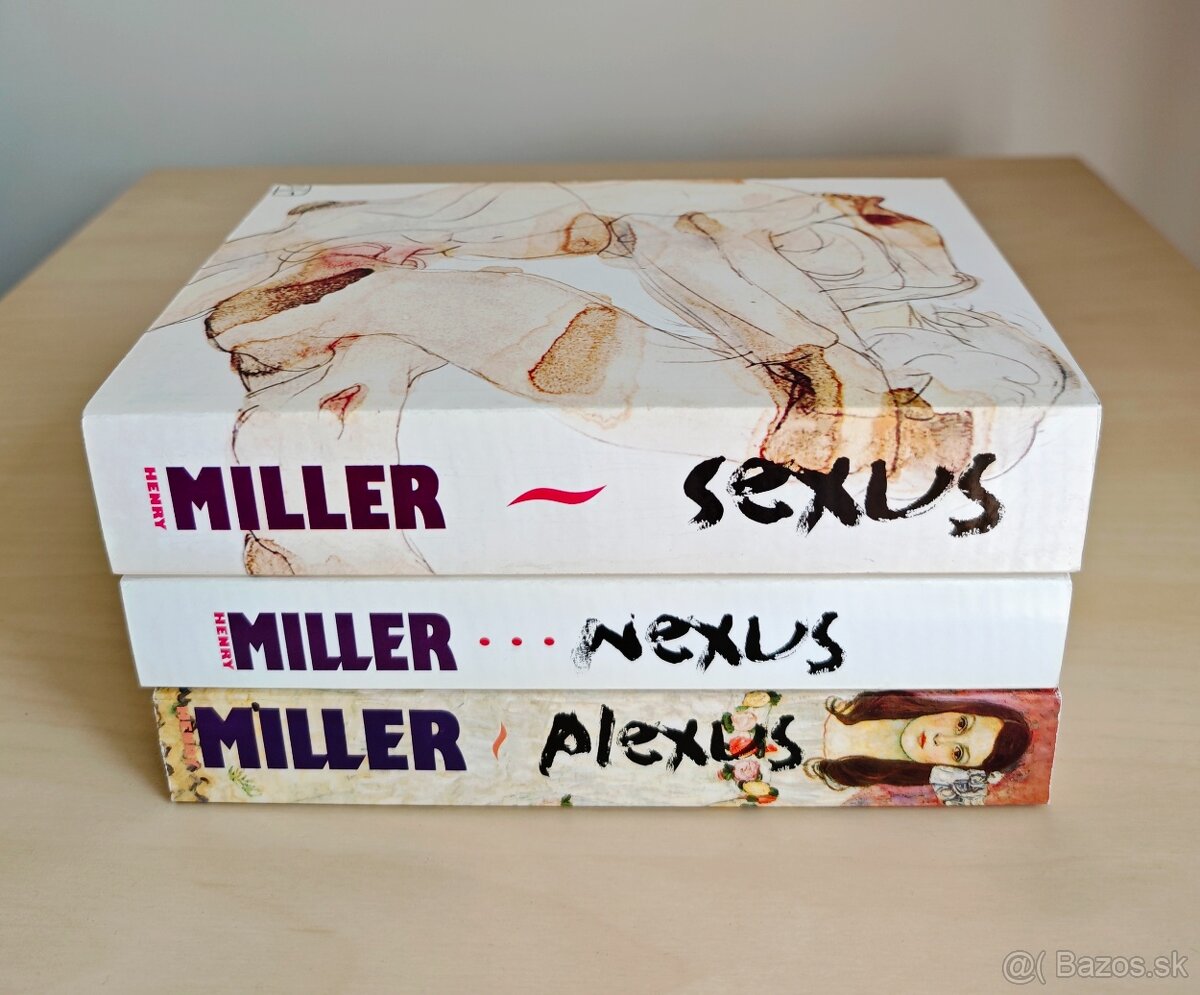 HENRY MILLER:1-3 KOMPLET - SEXUS, PLEXUS, NEXUS - 4
