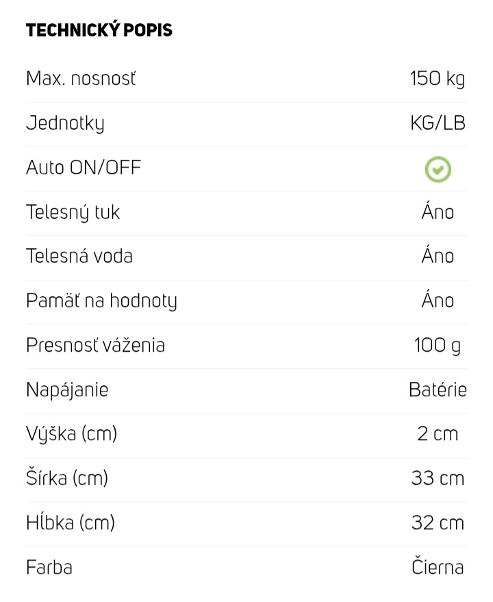 Predám Sencor osobnú váhu - 4