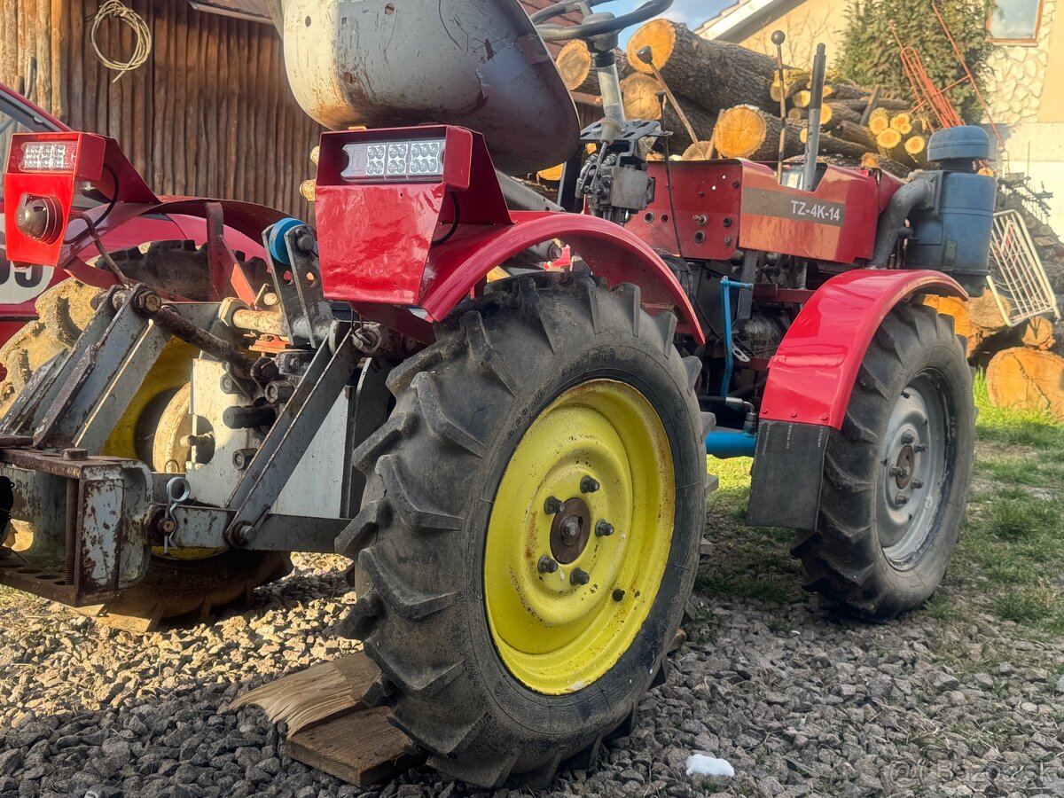 Predám malotraktor TK14 - 4