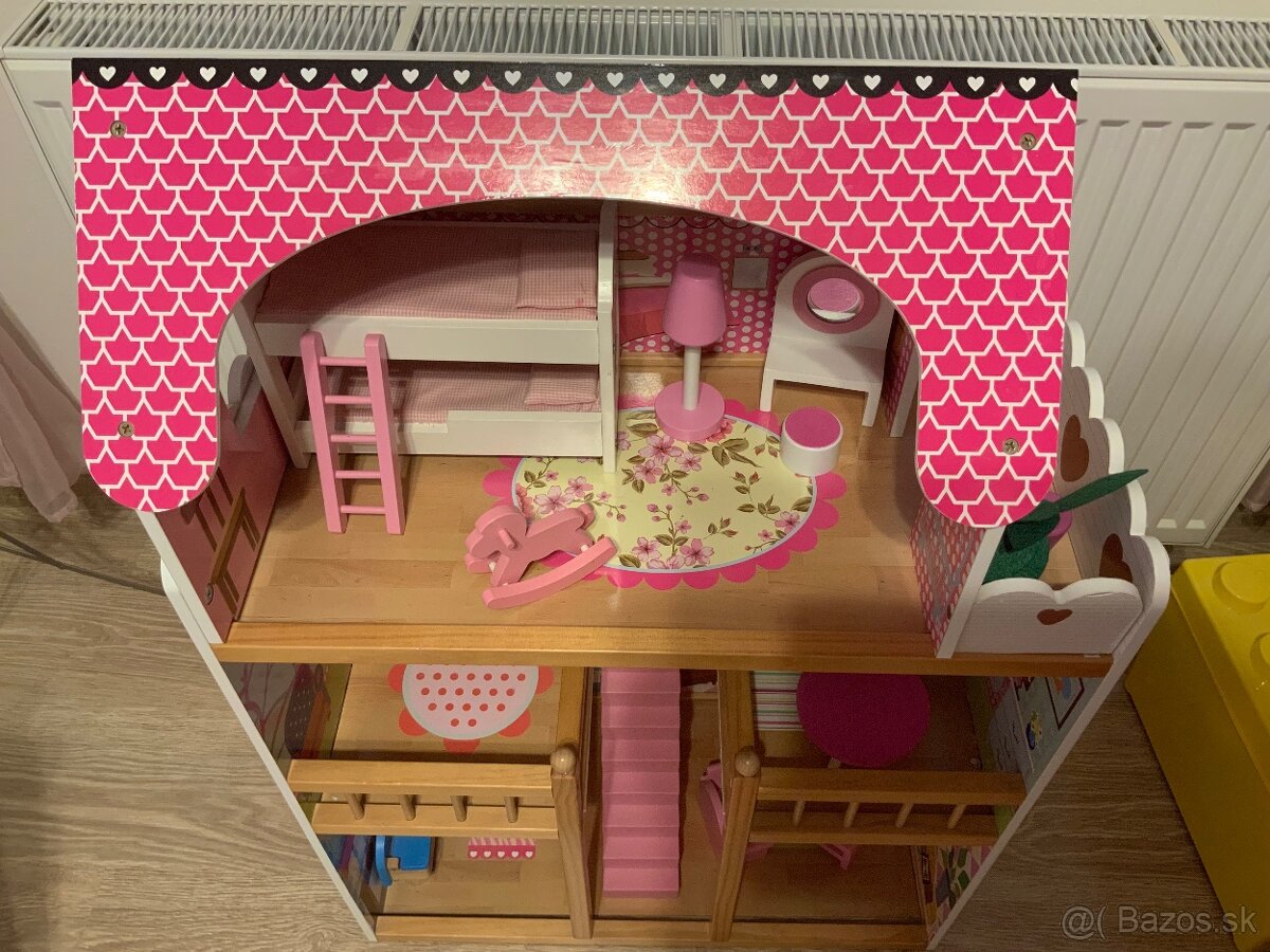 Drevený domček pre bábiky - 4