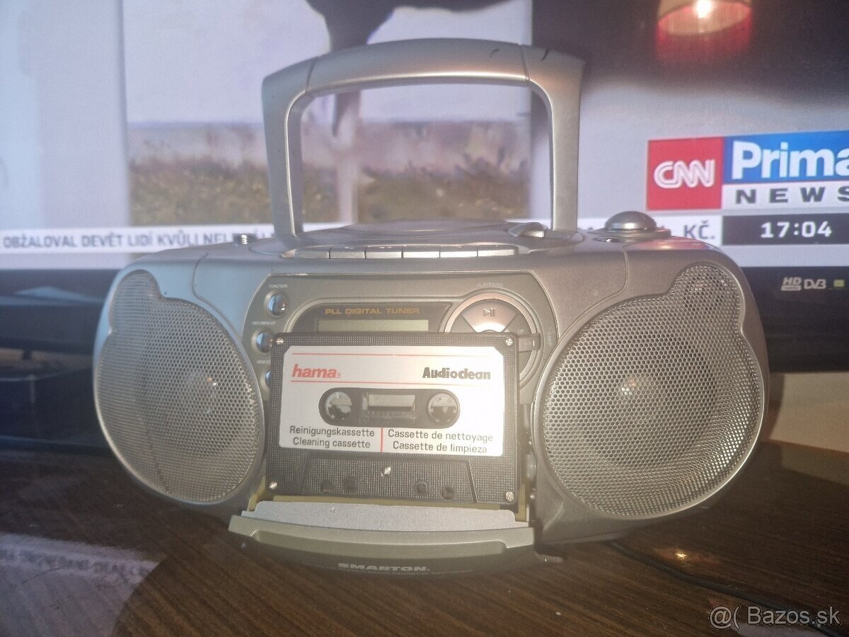 Kazetové Rádio FM AM na chata záhrada sieť 230v Baterky - 4