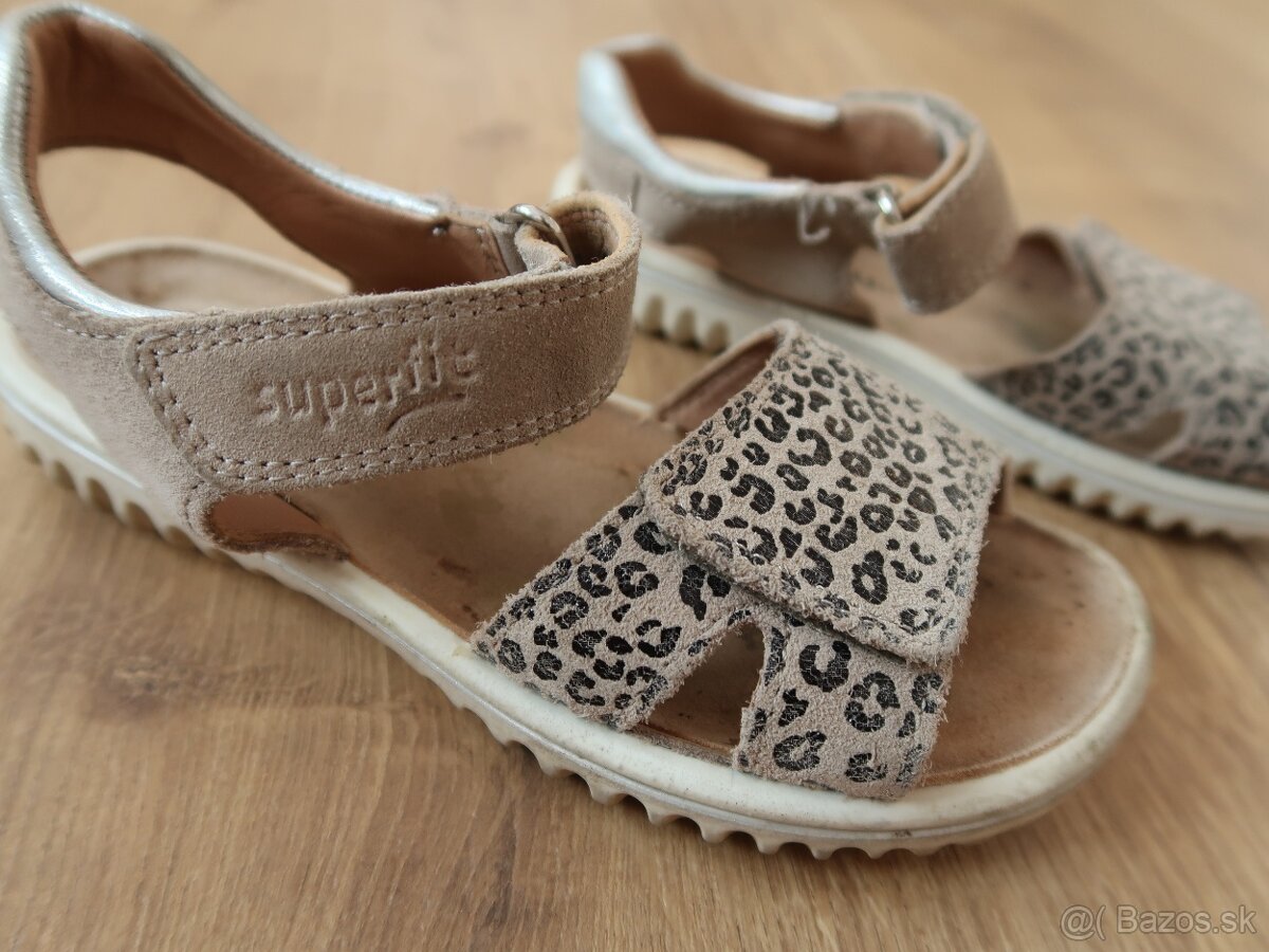 Sandálky SUPERFIT SPARKLE 30 (19,5 cm) tiger - 4
