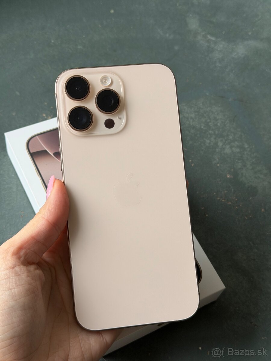 iPhone 16 pro max 256gb gold - 4