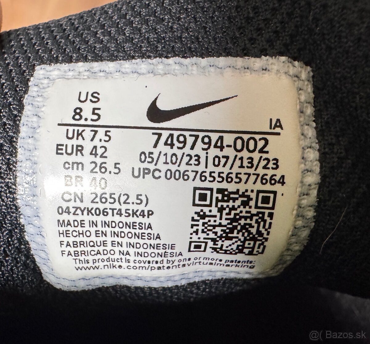 Predám tenisky nike - 4