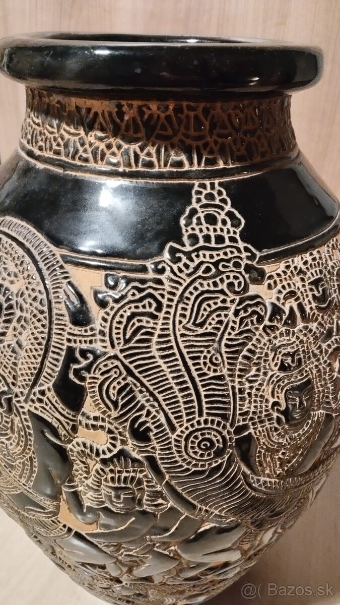 keramická váza 48cm - 4