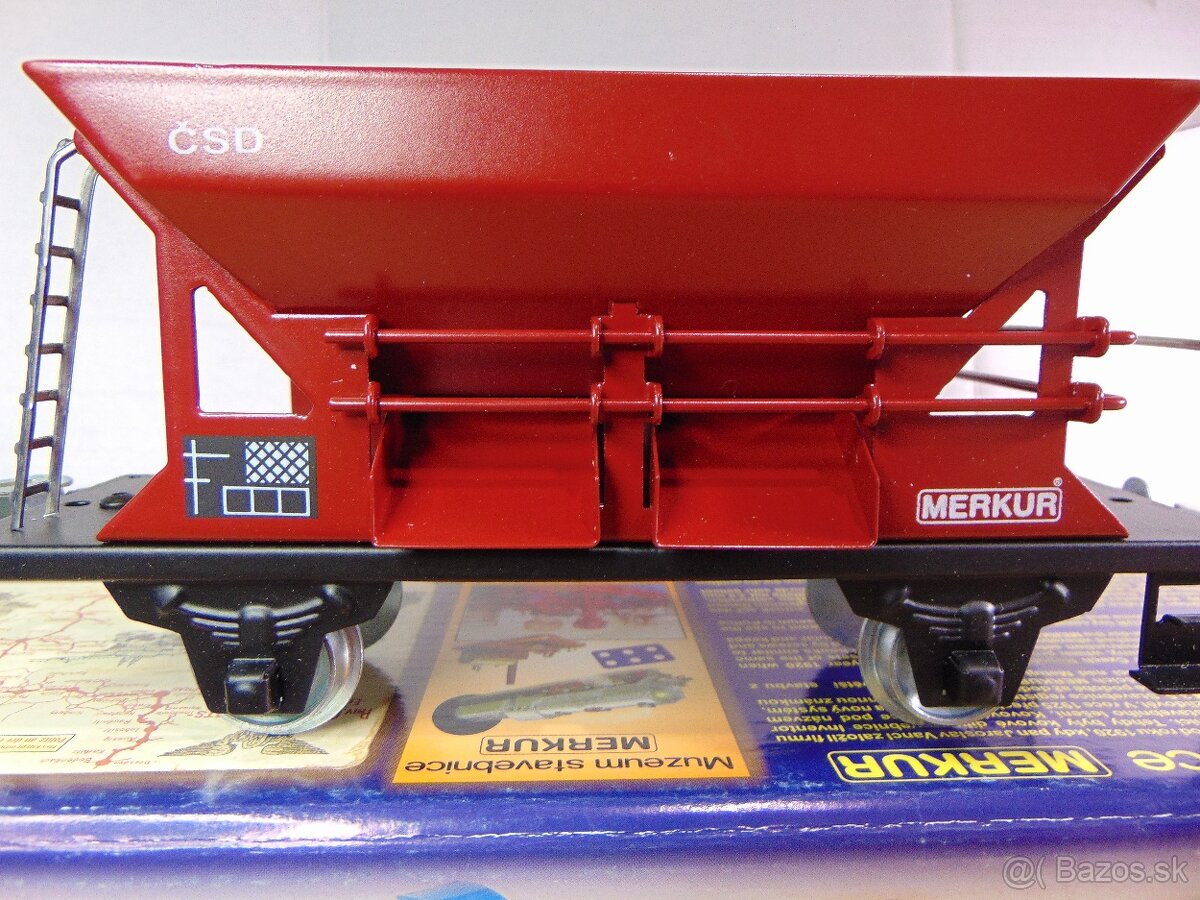 modelová železnica vláčiky ČSD od MERKÚRA mierka O - 4