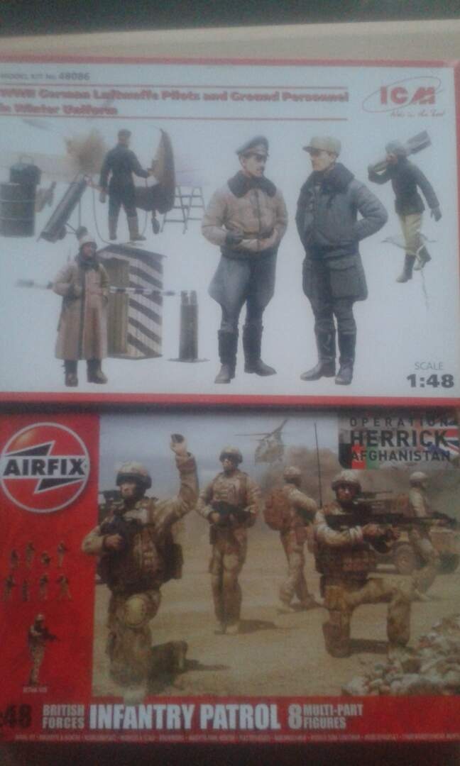 Figurky 1/48 Tamiya, ICM,Airfix - 4