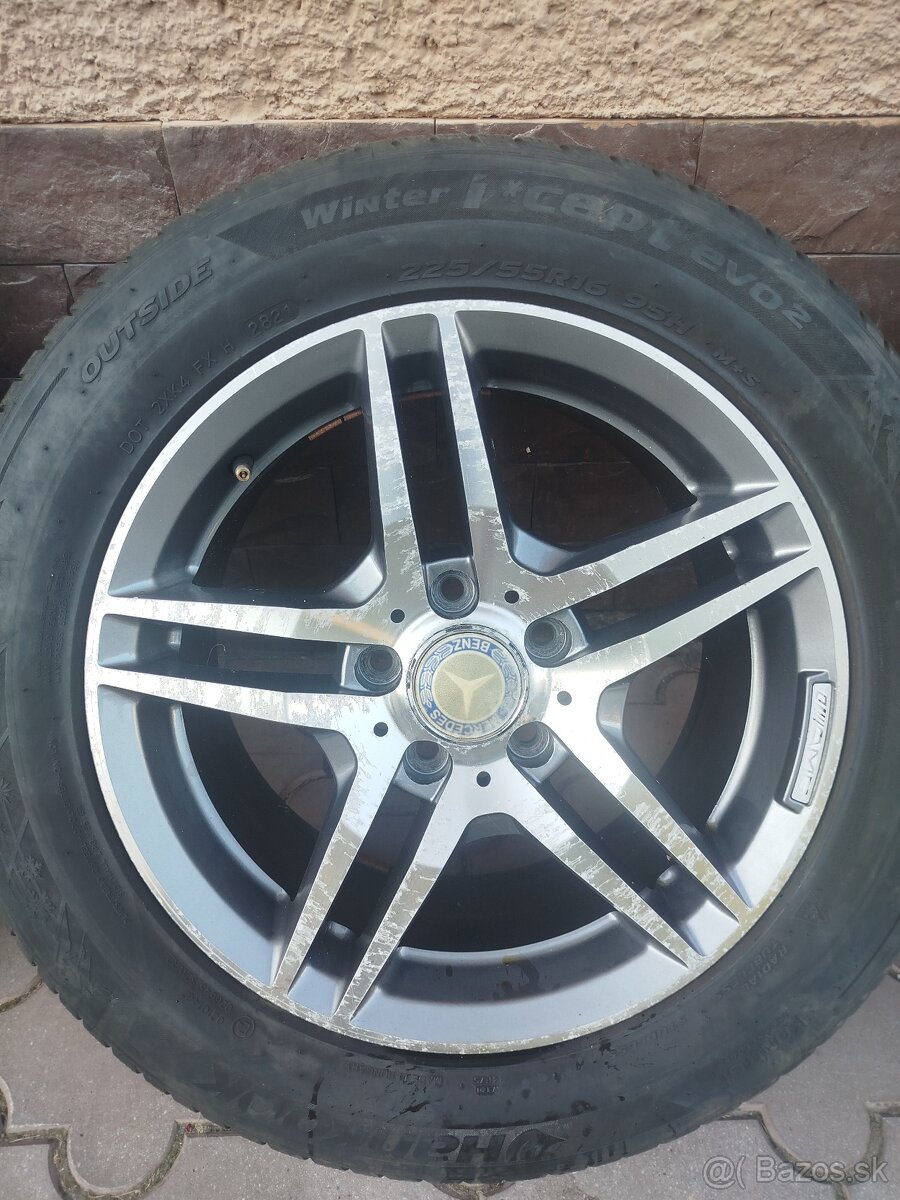 Predám kolesá R16 5x112 Mercedes - 4