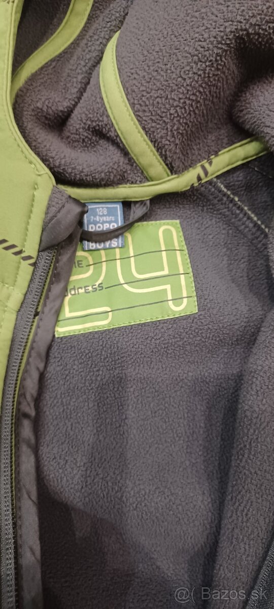 Predám detskú softshell bundu veľkosť 128 - 4
