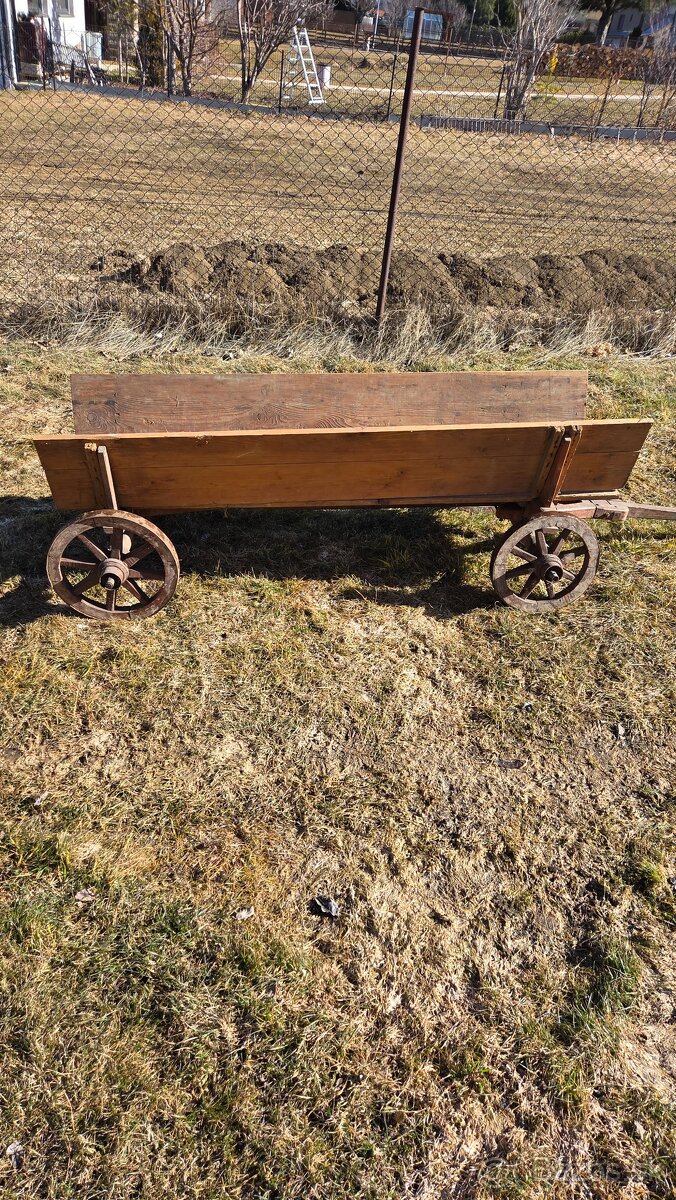 Starý drevený voz - 4