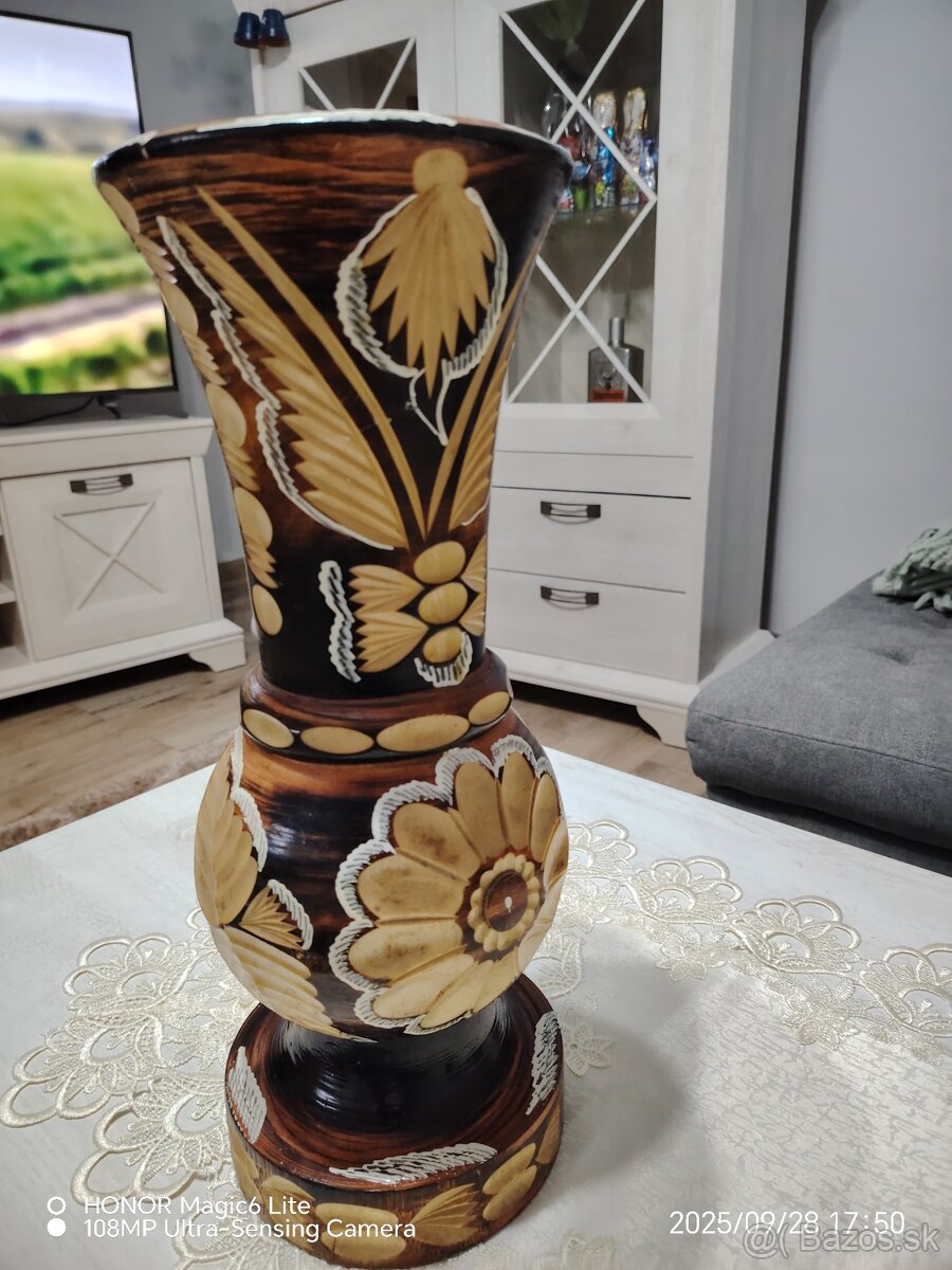 Drevená váza - 4
