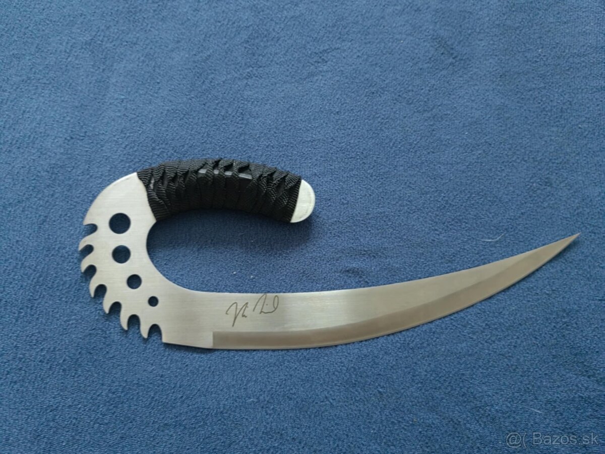 Ocelové nože The Chronicles of Riddick+ podpis Vin Diesel - 4