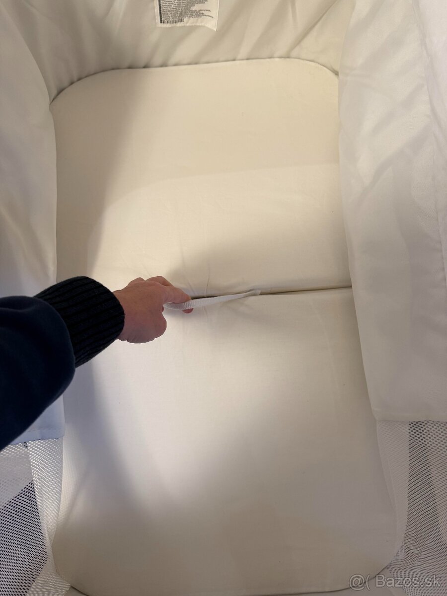 Cestovná postieľka, kolíska Hauck Dreamer, sivá - 4