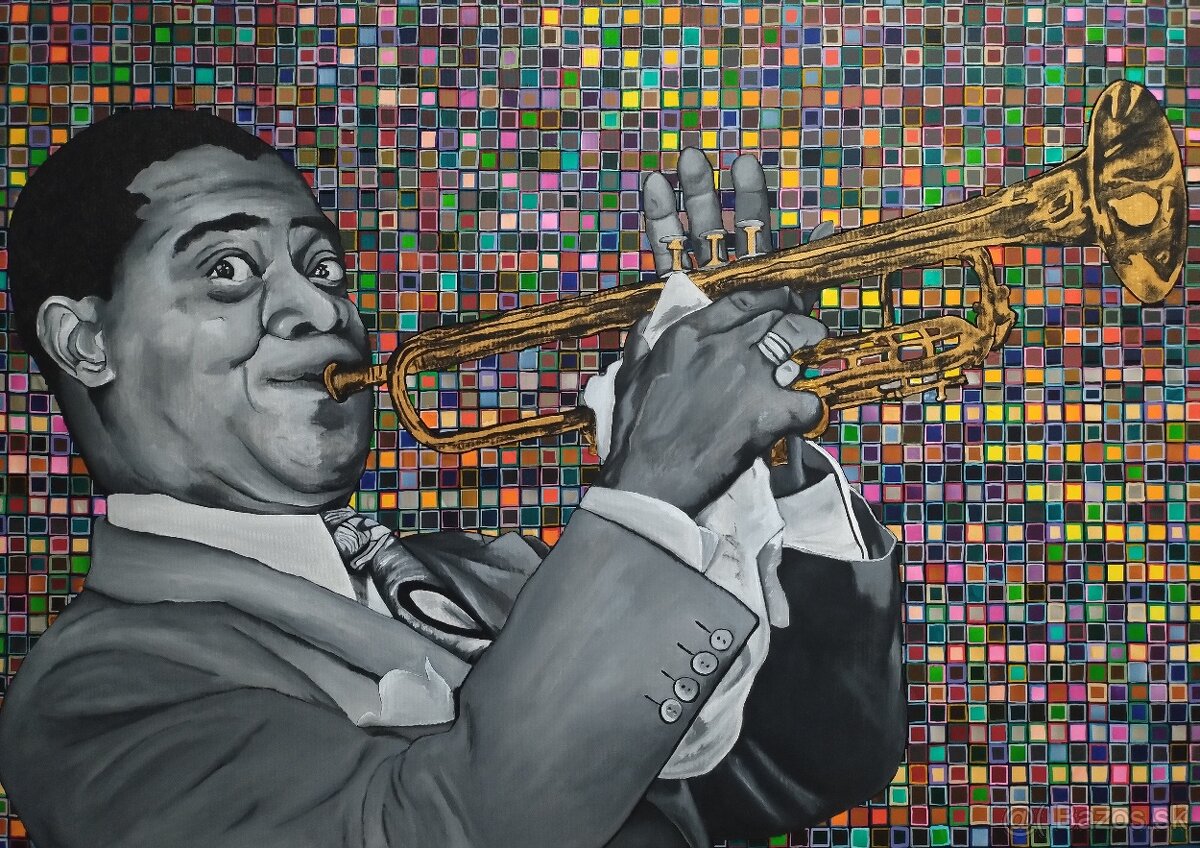 Velky detailny obraz "Louis A. - 4