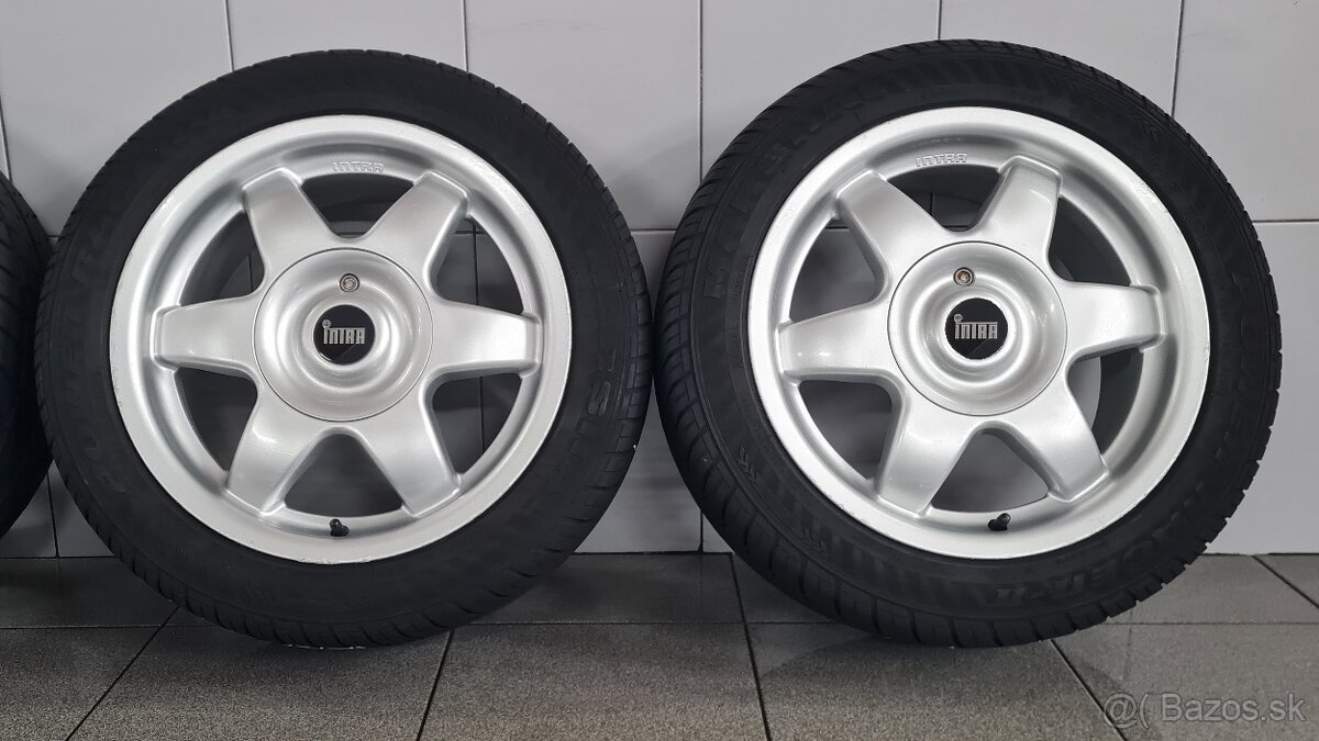ORIGINÁL INTRA (YOUNGTIMER) HLINÍKOVÉ DISKY 4X100 R15 - 4
