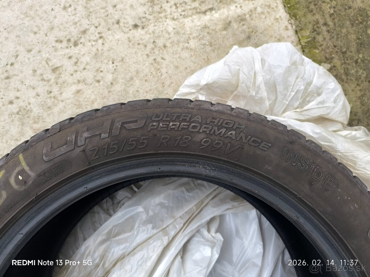Letné pneu 215/55/R18 - 4