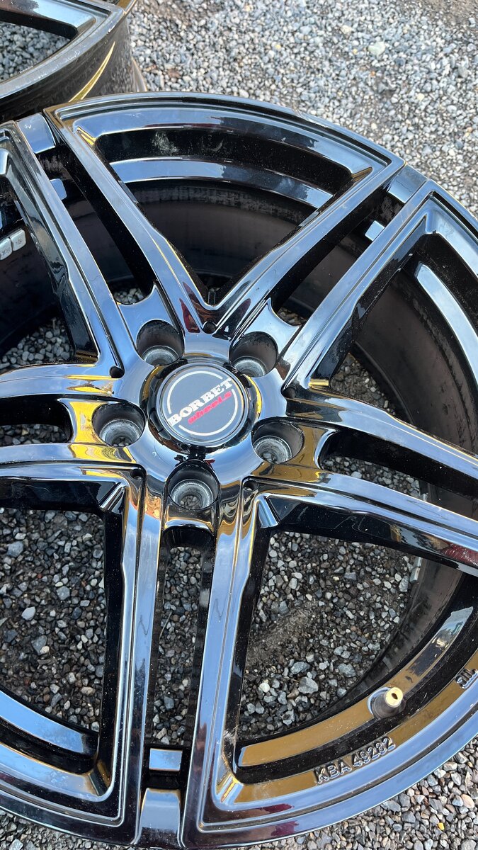 Disky 5x112 r18 Borbet black - 4