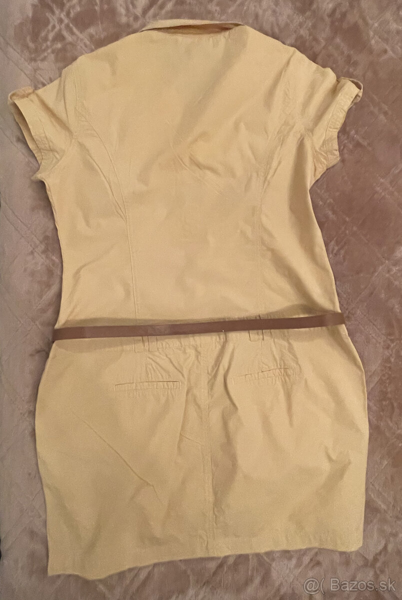 Žlté šaty camaieu - 4