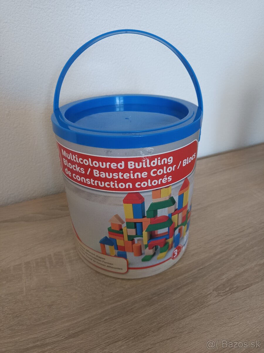 Drevená stavebnica 80 kusov - 4