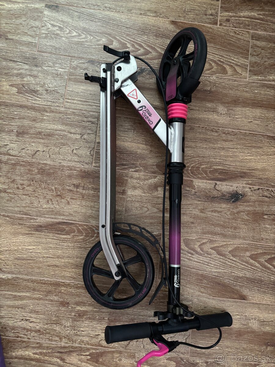 Detská kolobežka Oxelo Mid9 ružová - 4