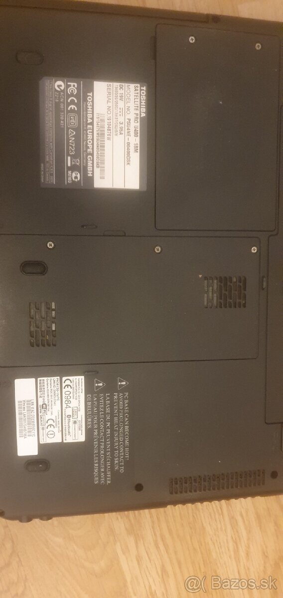 Notebook Toshiba Satellite pro U400 13,3" - 4