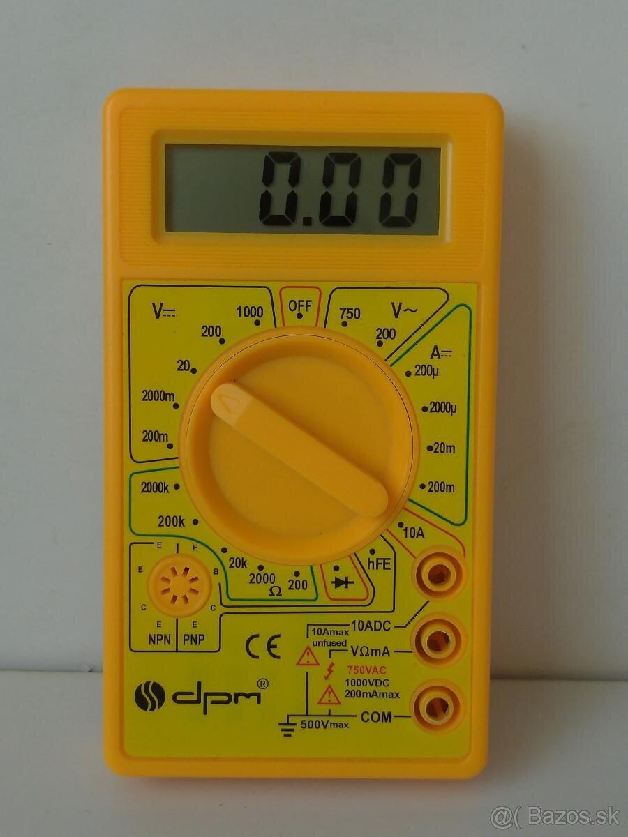 Multimeter digitálny DT830B - 4