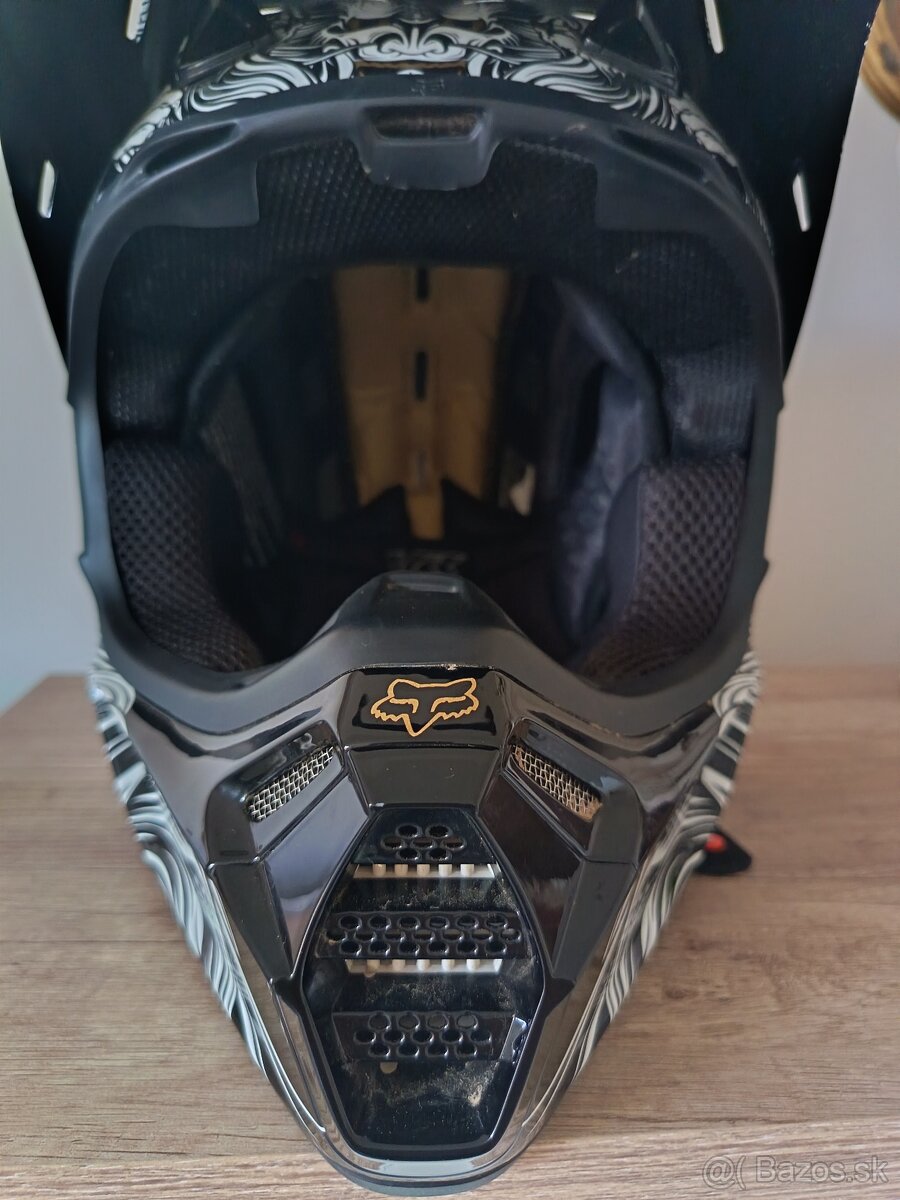 Zberateľská prilba FOX V3 Pilot – RICKY CARMICHAEL Limited E - 4
