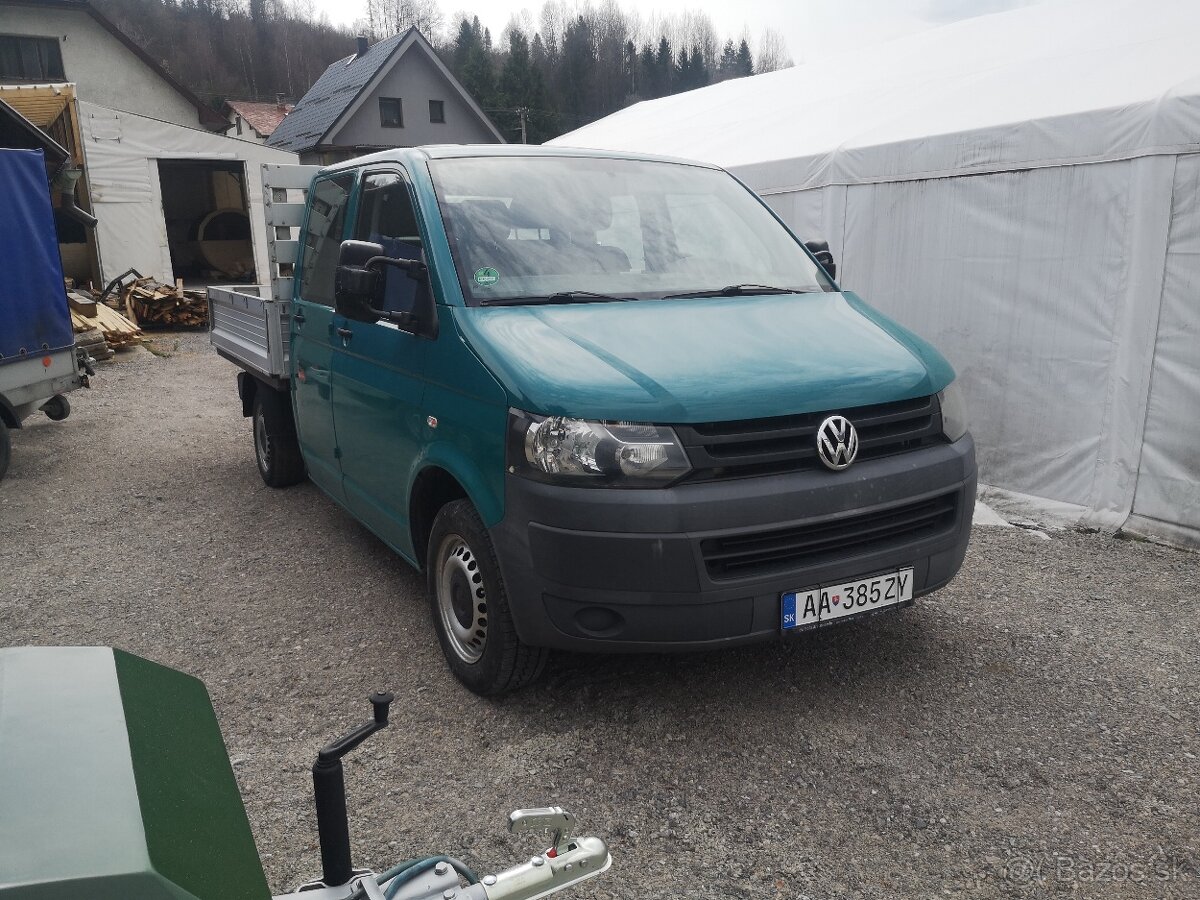 Volkswagen transporter t5 valník doka - 4