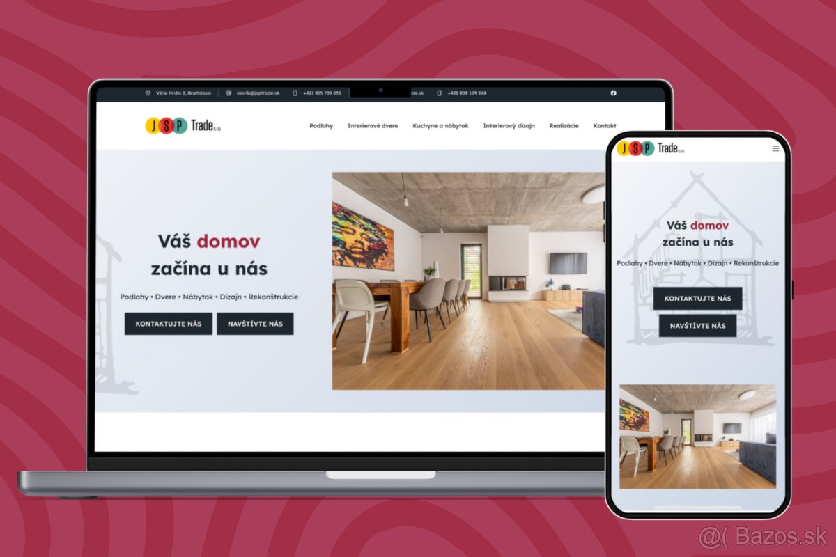 ✅ Moderné webstránky - od 440 € - 4