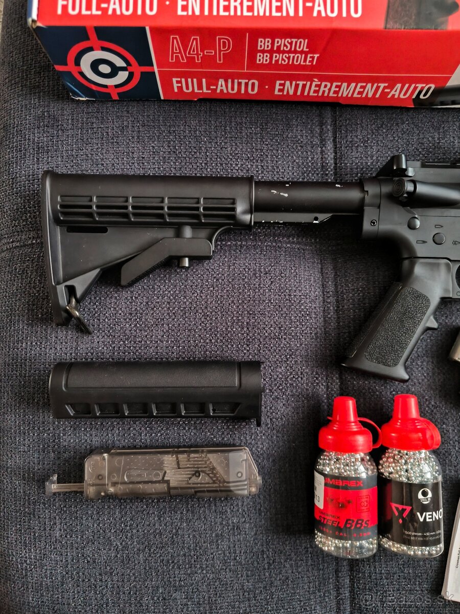 Vzduchovka Crosman A4-P Full Auto 4,5 mm - 4