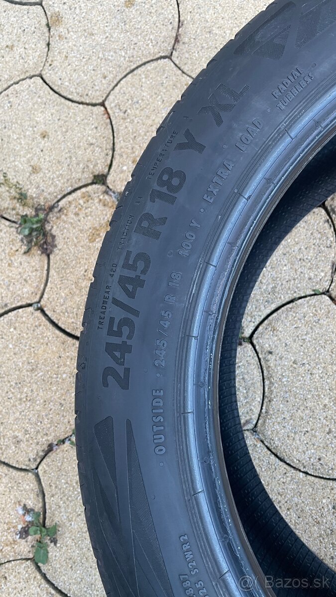 Spevnene XL pneu 245/45 R18 Y - 4
