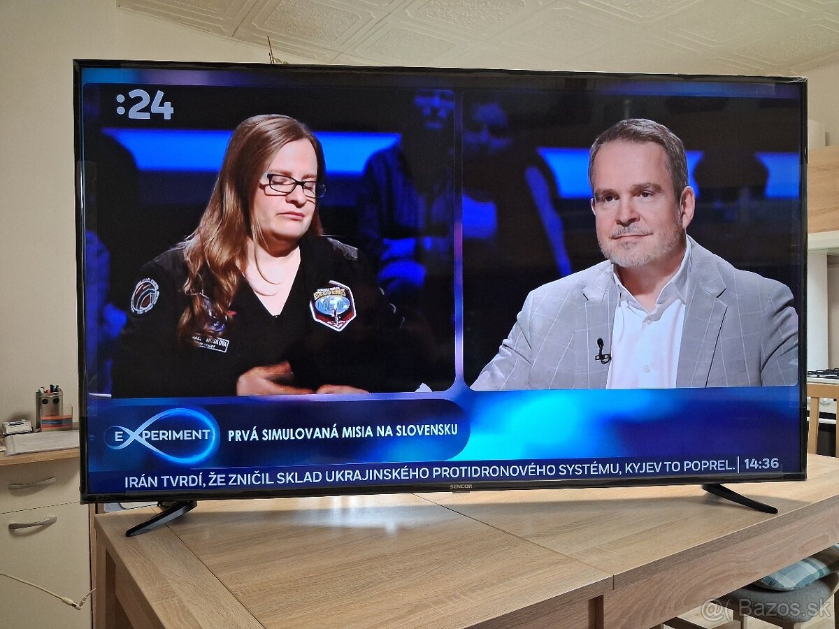 Predám 4K Ultra HD SMART TV SENCOR SLE 65US600TCSB - 4