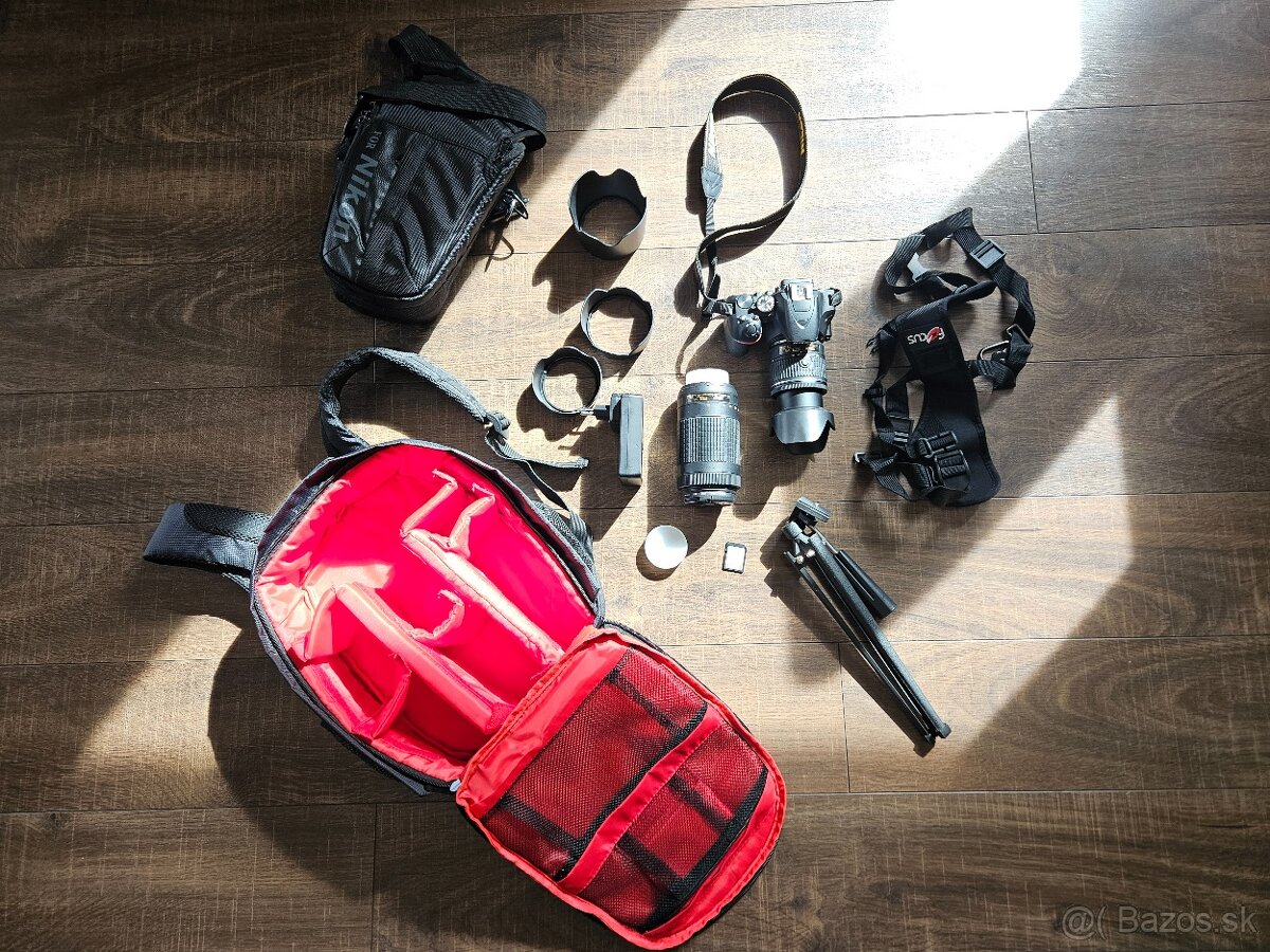 Nikon D3500 + 18-55mm & teleobjektiv 70-300mm - 4