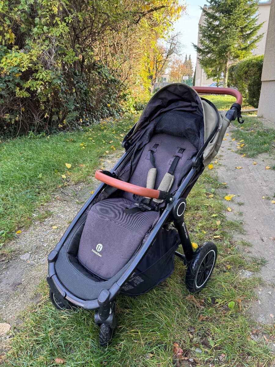 Športový kočík Petite&Mars Street2 Air Oak - 4