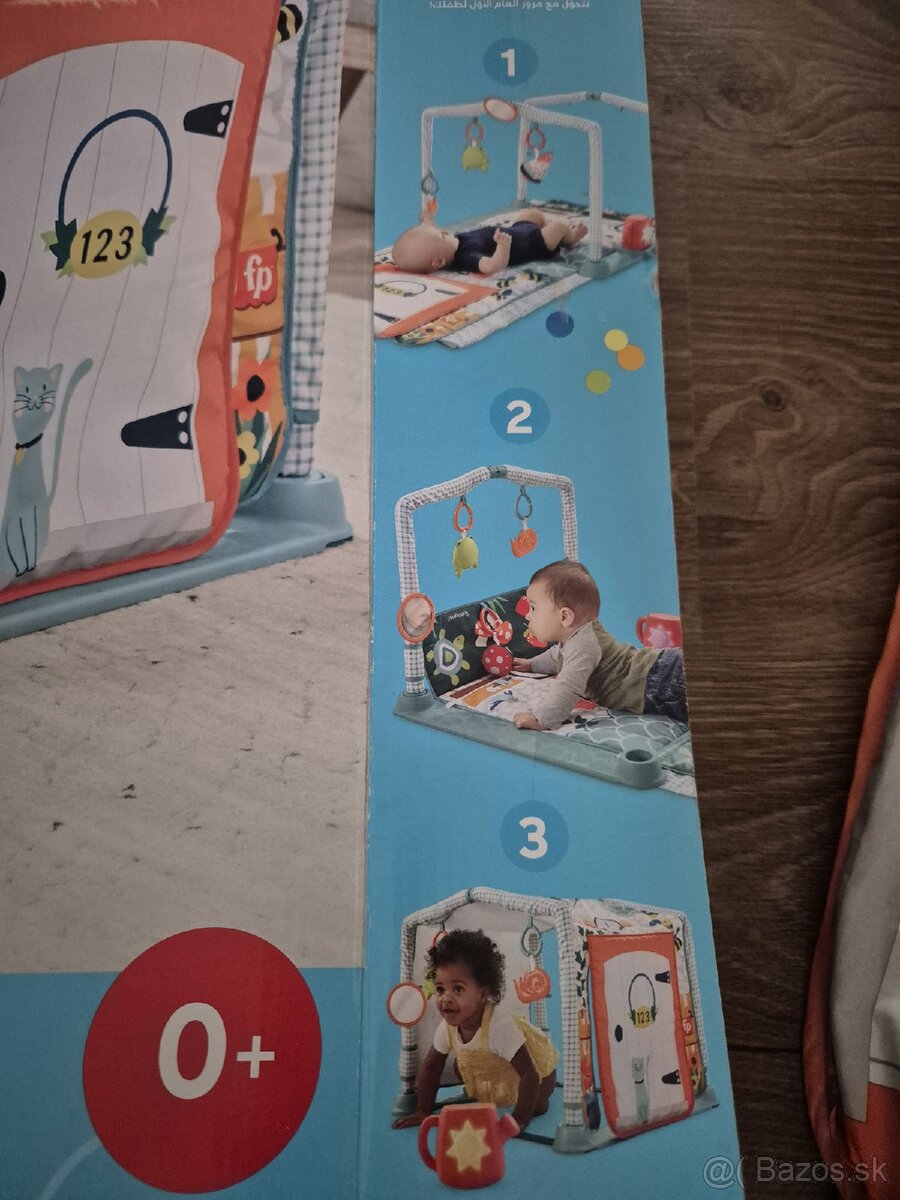 Interaktívna hracia podložka 3v1 - 4