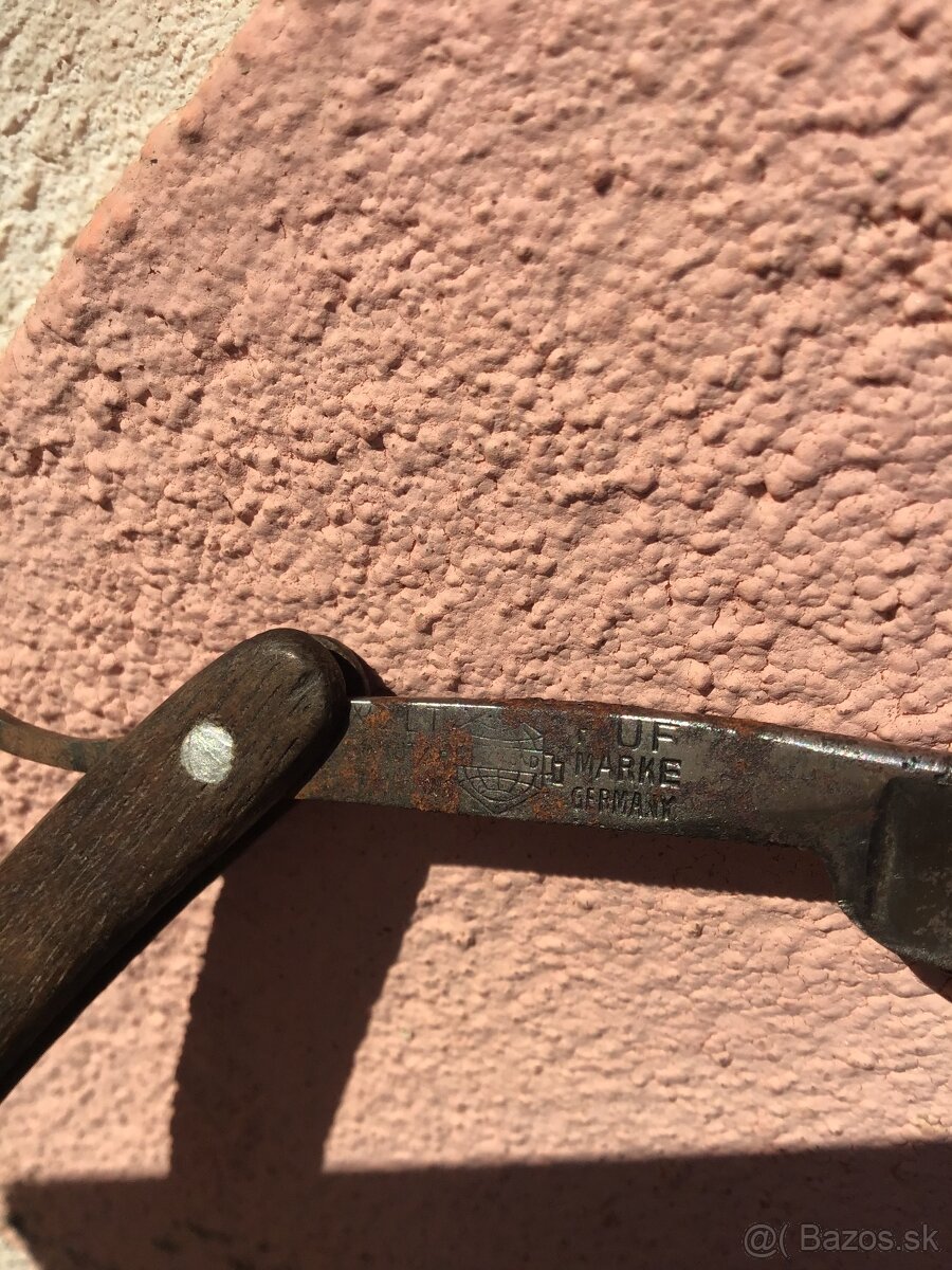 VELMI STARá BRITVA GERMANY - 4