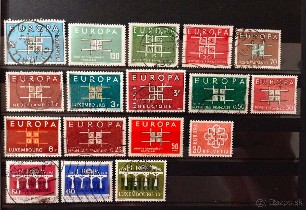 Známky Európa - 4